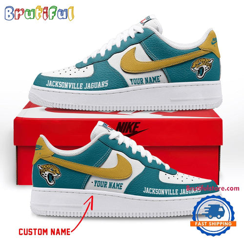 NFL Jacksonville Jaguars Limited Edition Personalized Air Force 1 Shoes Sneaker