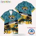 NFL Jacksonville Jaguars Palm Tree Tropical Trendy Football Hawaiian Shirt
