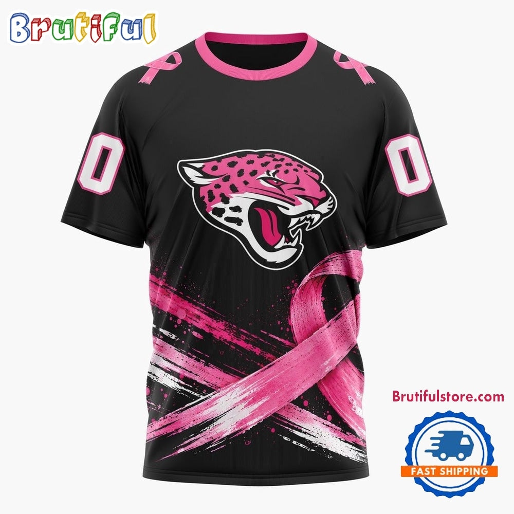 NFL Jacksonville Jaguars Personalized Pink Fights Breast Cancer 2026 Design Hoodie, TShirt, Sweatshirt