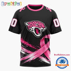 NFL Jacksonville Jaguars Personalized Pink Fights Breast Cancer 2026 Design Hoodie, TShirt, Sweatshirt