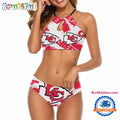 NFL Kansas City Chiefs Football Logo Women’s Cami 2 Piece Bikini