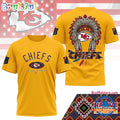 NFL Kansas City Chiefs Football Native American Heritage Month Unisex 3D Shirt