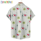 NFL Kansas City Chiefs Football Team Logo Funny Aloha Hawaiian Shirt