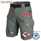 NFL Kansas City Chiefs Football Team Military Tactical Shorts