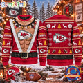 NFL Kansas City Chiefs Funny Body Design Christmas Ugly Sweater