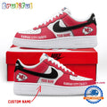 NFL Kansas City Chiefs Limited Edition Personalized Air Force 1 Shoes Sneaker