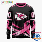 NFL Kansas City Chiefs Personalized Pink Fights Breast Cancer 2026 Design Hoodie, TShirt, Sweatshirt