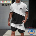NFL Las Vegas Raiders Football T Shirt And Shorts Set