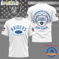 NFL Las Vegas Raiders Law Appreciation Month 3D Shirt