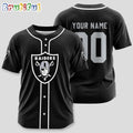 NFL Las Vegas Raiders Limited Edition Personalized Baseball Jersey