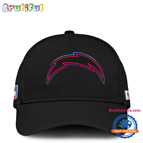 NFL Los Angeles Chargers Crucial Catch Pink Breast Cancer Awareness New Football Cap Hats