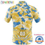 NFL Los Angeles Chargers Football Team Colorful Camo Cycling Jersey