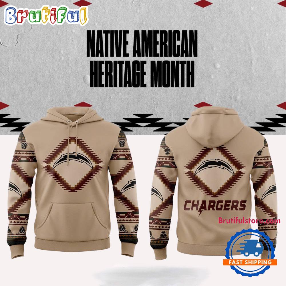 NFL Los Angeles Chargers x National Native American Heritage Month Hoodie, TShirt, Sweatshirt