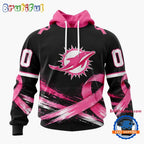 NFL Miami Dolphins Personalized Pink Fights Breast Cancer 2026 Design Hoodie, TShirt, Sweatshirt