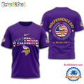 NFL Minnesota Vikings 2025 Independence Day All Over Print Shirt