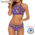 NFL Minnesota Vikings Summer Women’s Cami 2 Piece Bikini
