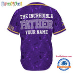 NFL Minnesota Vikings The Increadible Father Baseball Jersey