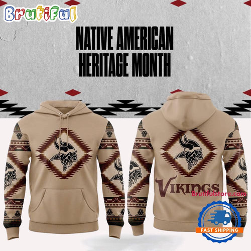 NFL Minnesota Vikings x National Native American Heritage Month Hoodie, TShirt, Sweatshirt