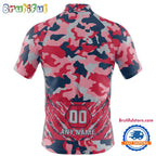 NFL New England Patriots Football Team Colorful Camo Cycling Jersey
