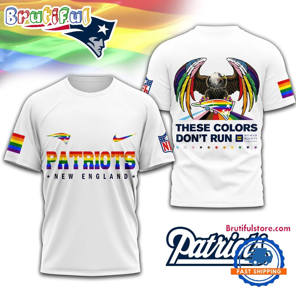 NFL New England Patriots Human Rights Campaign LGBT Pride Month 3D T Shirt