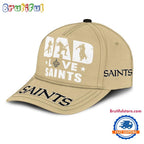NFL New Orleans Saints Dad Love Best Father’s Day Baseball Cap
