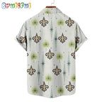 NFL New Orleans Saints Football Team Logo Funny Aloha Hawaiian Shirt