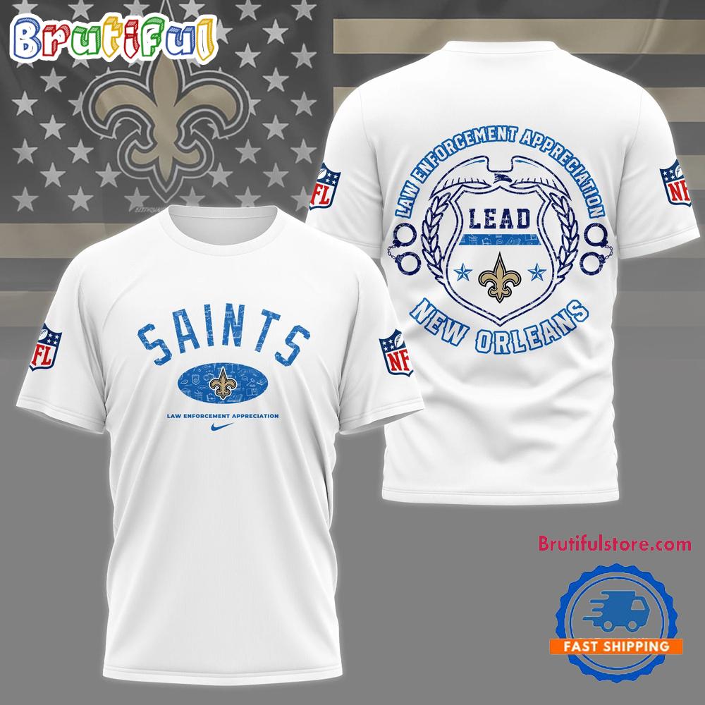 NFL New Orleans Saints Law Appreciation Month 3D Shirt