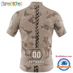 NFL New Orleans Saints Special Desert Camo Cycling Jersey