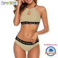 NFL New Orleans Saints Sport Trendy Summer Beach Women’s Cami 2 Piece Bikini