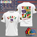 NFL New York Giants 2025 Juneteenth Freedom Day 3D Shirt