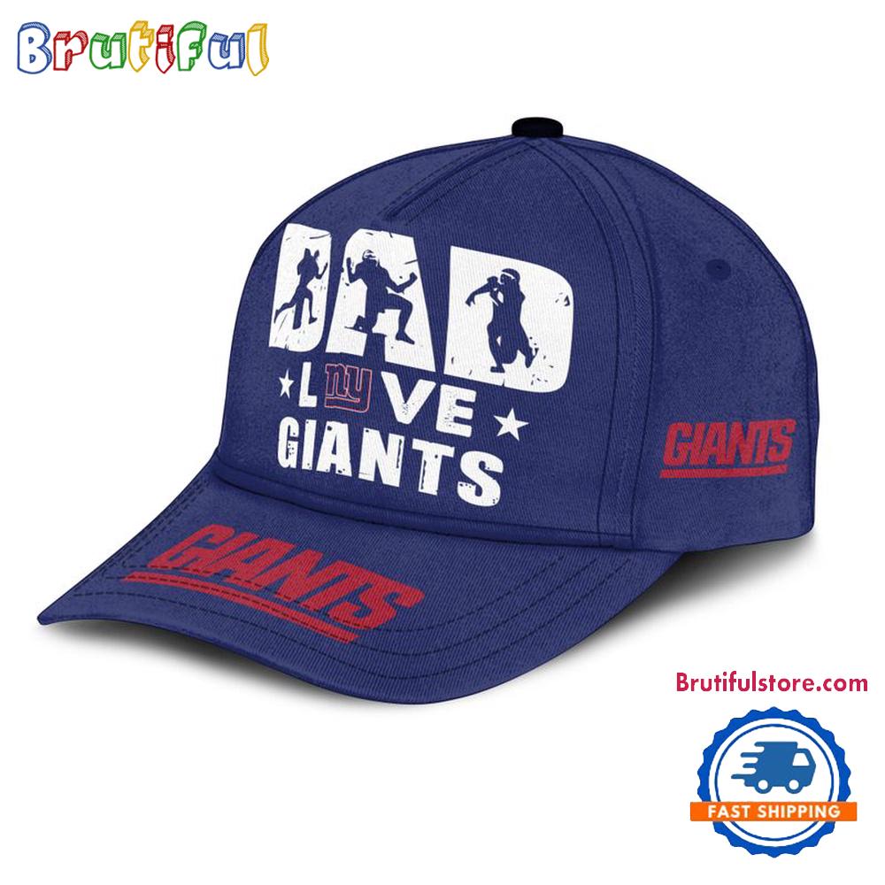 NFL New York Giants Dad Love Best Father’s Day Baseball Cap