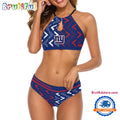 NFL New York Giants Football Logo Women’s Cami 2 Piece Bikini