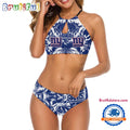 NFL New York Giants Football Team Women’s Cami 2 Piece Bikini
