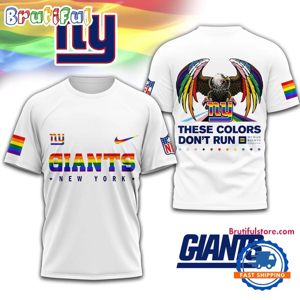 NFL New York Giants Human Rights Campaign LGBT Pride Month 3D T Shirt