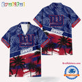 NFL New York Giants Palm Tree Tropical Trendy Football Hawaiian Shirt