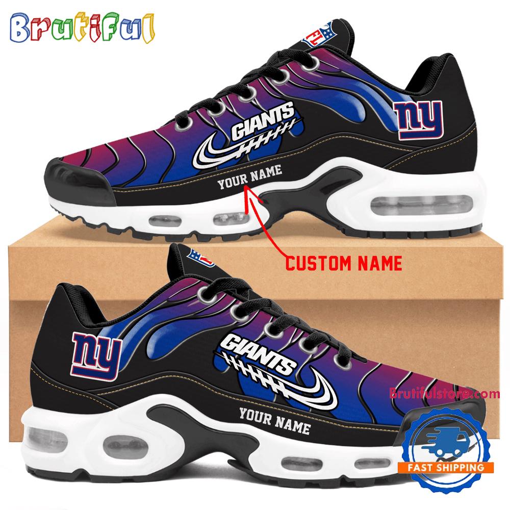 NFL New York Giants Personalized Limited Edition Air Max Plus Shoes Sneaker