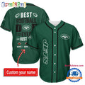 NFL New York Jets Best Dad Ever Baseball Jersey