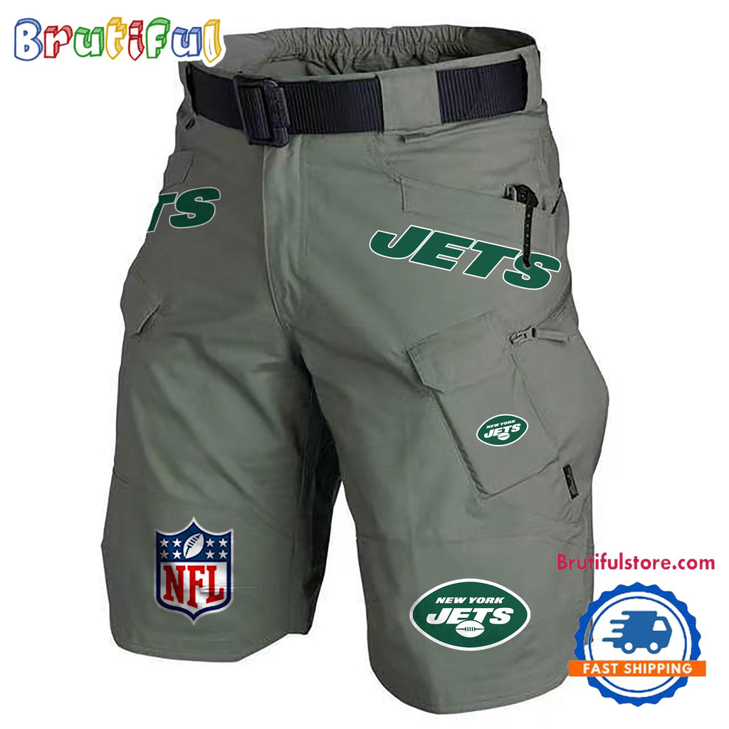 NFL New York Jets Football Team Military Tactical Shorts