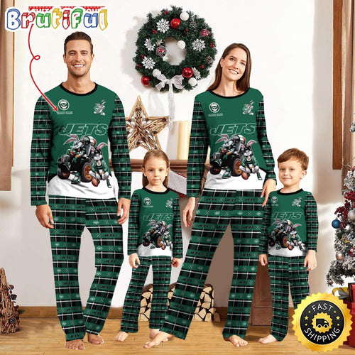 NFL New York Jets Pajamas Bunny Sports For Family Custom Name Pajamas