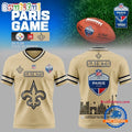 NFL Paris Game 2026 New Orleans Saints to Paris Football Jersey