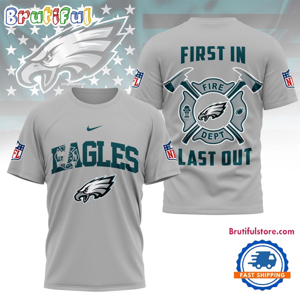 NFL Philadelphia Eagles 2025 Fire Dept Unisex 3D Shirt