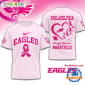 NFL Philadelphia Eagles Breast Cancer Awareness Limited Edition Unisex T Shirt