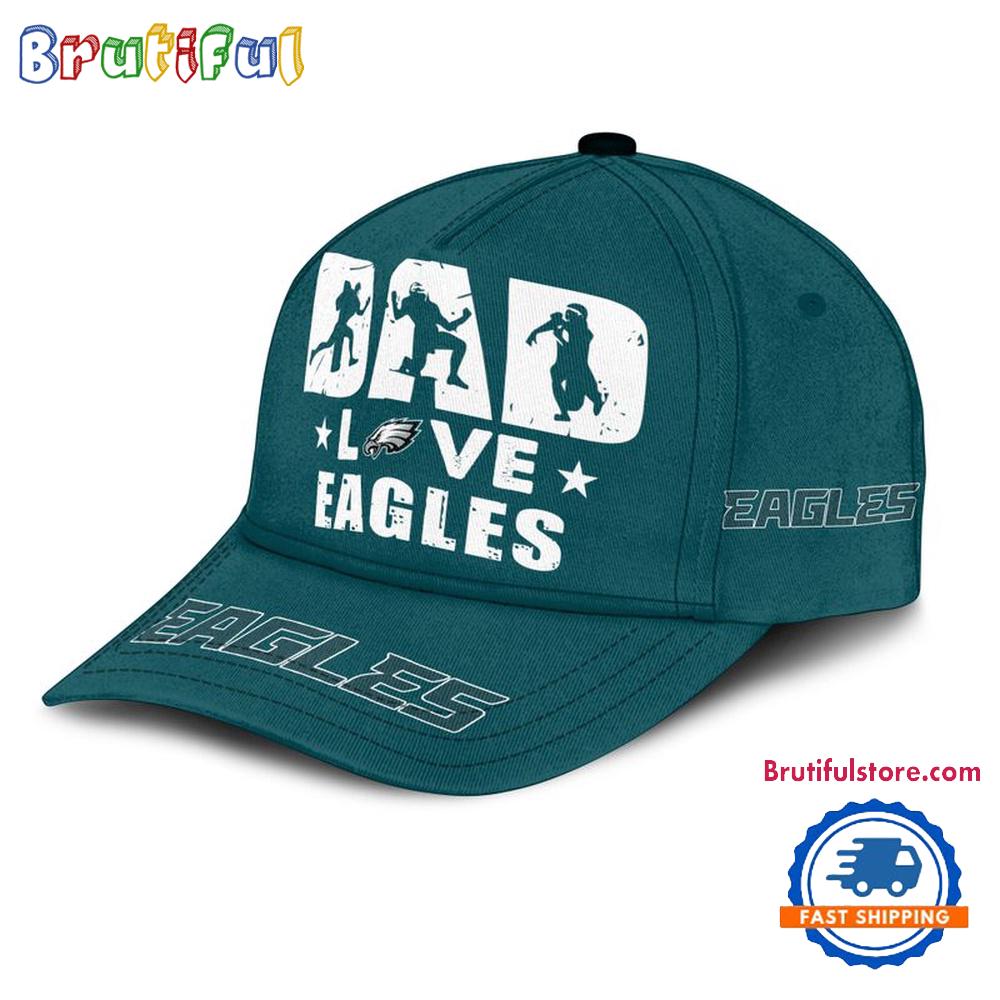NFL Philadelphia Eagles Dad Love Best Father’s Day Baseball Cap