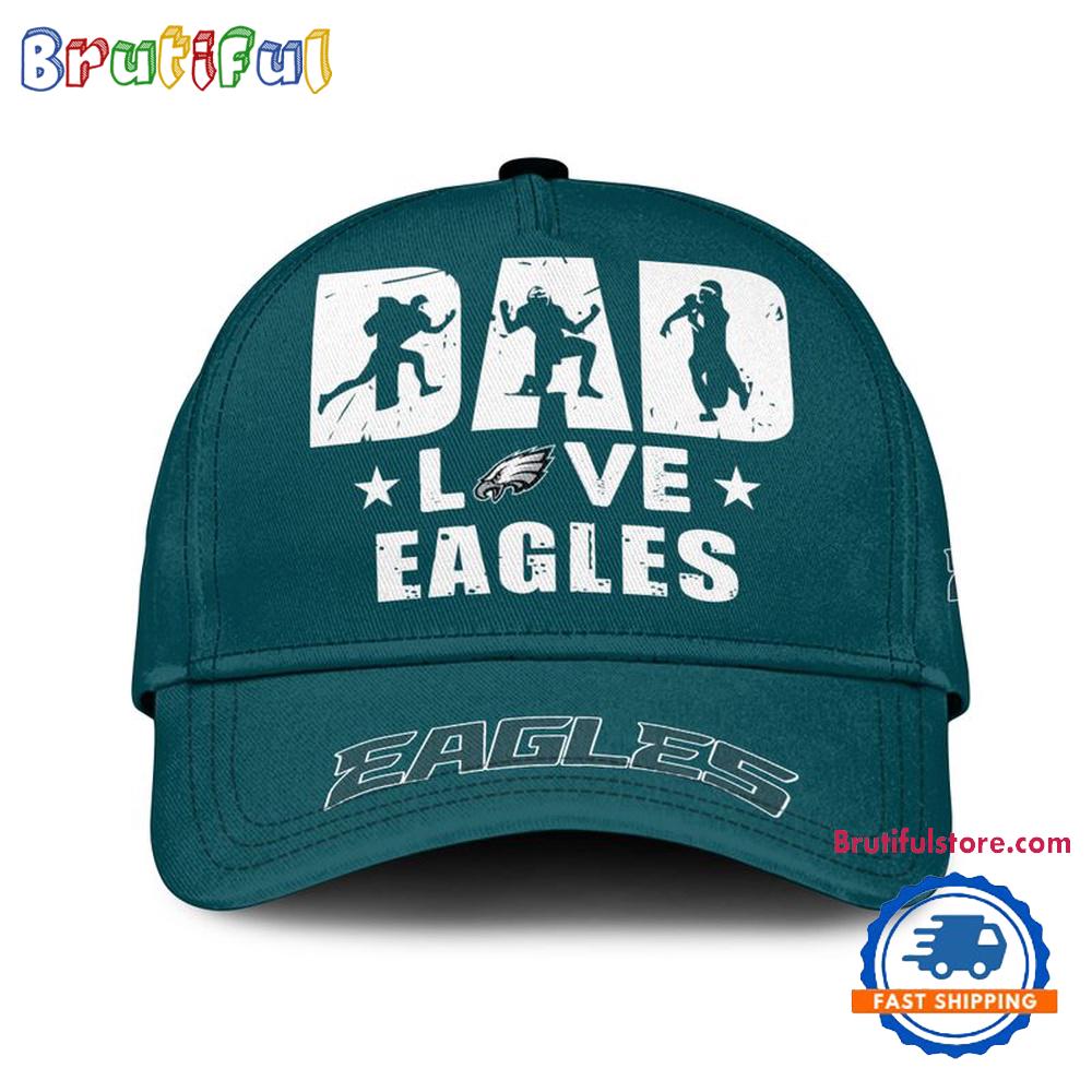 NFL Philadelphia Eagles Dad Love Best Father’s Day Baseball Cap