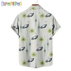 NFL Philadelphia Eagles Football Team Logo Funny Aloha Hawaiian Shirt