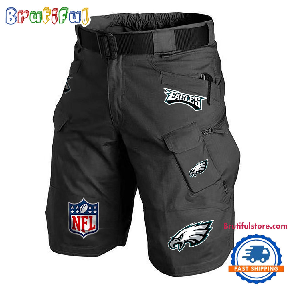 NFL Philadelphia Eagles Football Team Military Tactical Shorts