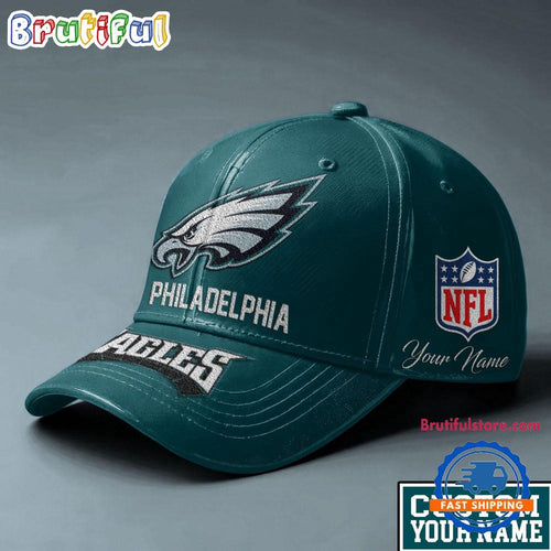 NFL Philadelphia Eagles Football Team Personalized All Over Print Cap