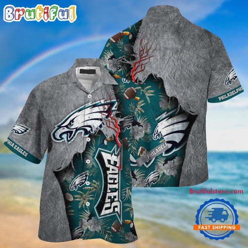 NFL Philadelphia Eagles Football Team Summer God Hawaii Shirt