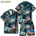 NFL Philadelphia Eagles Limited Edition For Life Hawaiian Shirt And Shorts
