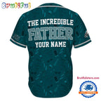 NFL Philadelphia Eagles The Increadible Father Baseball Jersey